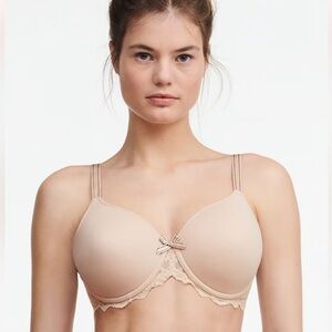 NWT - Chantelle 38 F / 38 DDD bra. Oeko-Tex certified.